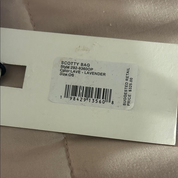 Staud Scotty Bag Lavender Shoulder Bag - Picture 11 of 12